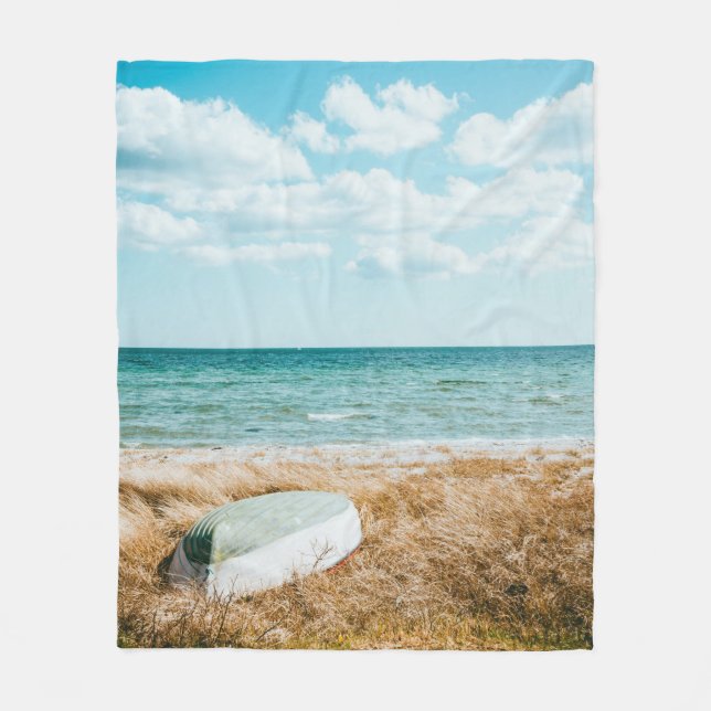 Wunderschöne Seascape Fleecedecke (Vorderseite)