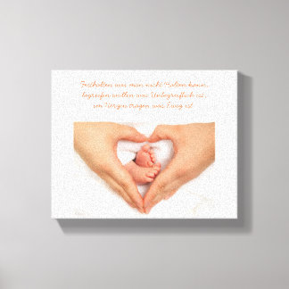 Wunderschöne Sternenkind Leinwand