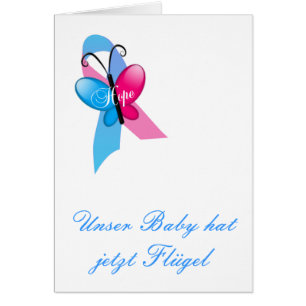 Wunderschöne Sternenkinder Mitteilungskarte