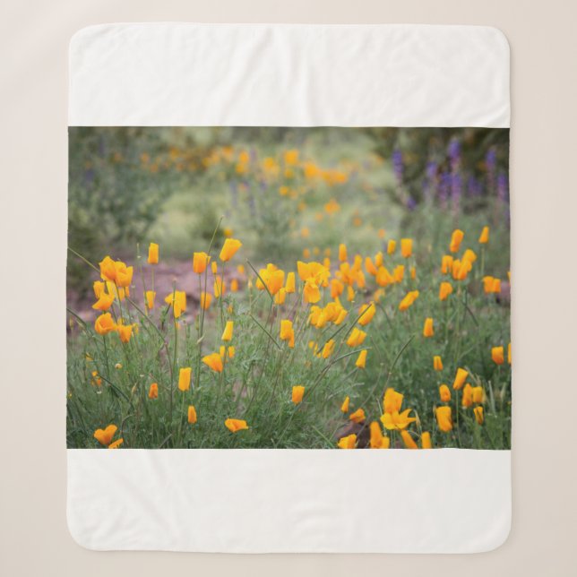 wunderschöne und duftende Wildblumen, die in Tuben Sherpadecke (Vorderseite)