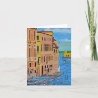 Wunderschöne Venedig-Einladungskarte