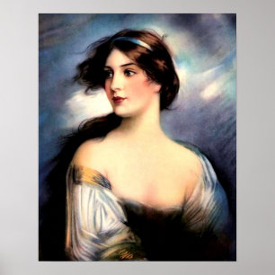 wunderschöne Viktorianische Wind Poster
