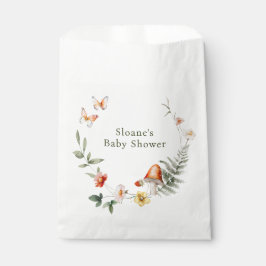 Wunderschöne Waldpuschroom-Babydusche Geschenktütchen