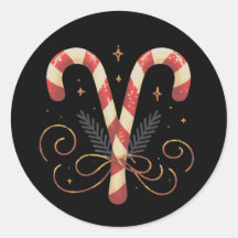 Wunderschöne Weihnachtsaufkleber