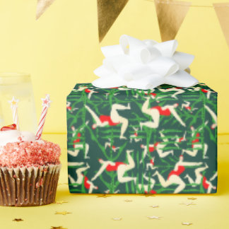 Wunderschöne wilde Schwimmerinnen Geschenkpapier