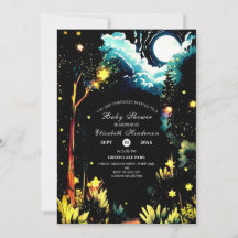 Wunderschöne Woodland Babydusche