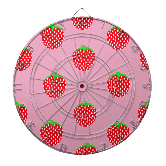 Wunderschöner Beeren-Sommer Dartscheibe (vorne)