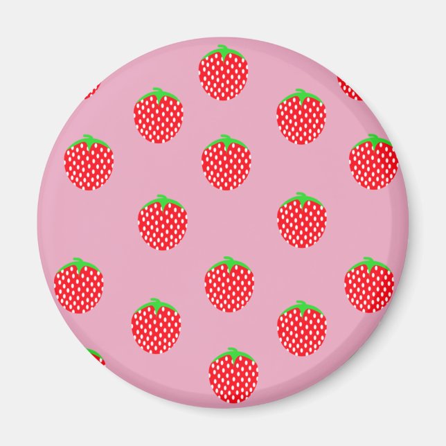 Wunderschöner Beeren-Sommer Magnet (Vorne)