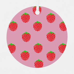 Wunderschöner Beeren-Sommer Ornament Aus Metall