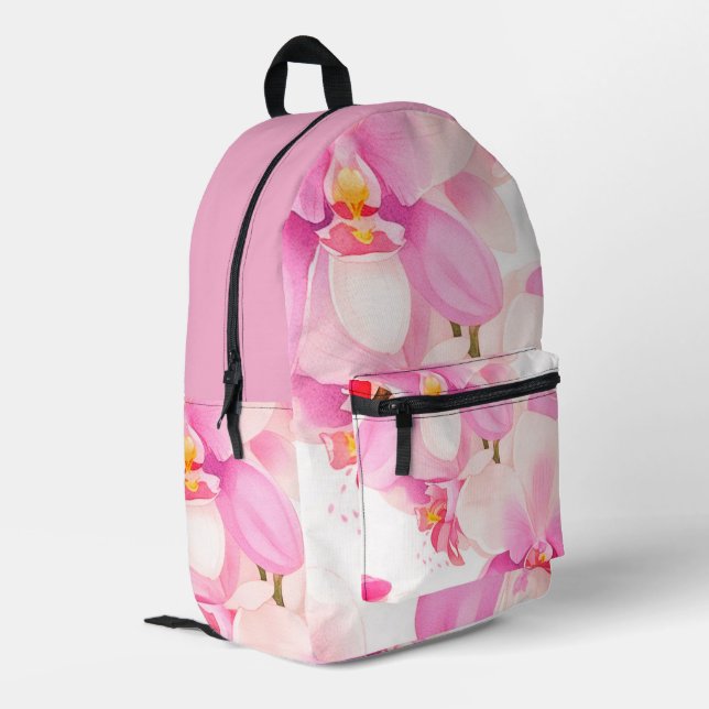 Wunderschöner bunter Rucksack, einzigartig Bedruckter Rucksack (Rückseitige Ecke links)