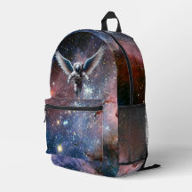 Wunderschöner Flügelatron und Galaxie