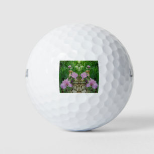 Wunderschöner Iris-Fantasiepfad Golfball