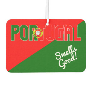 Wunderschöner Portugiesischer Flaggen Luftverbesse Autolufterfrischer