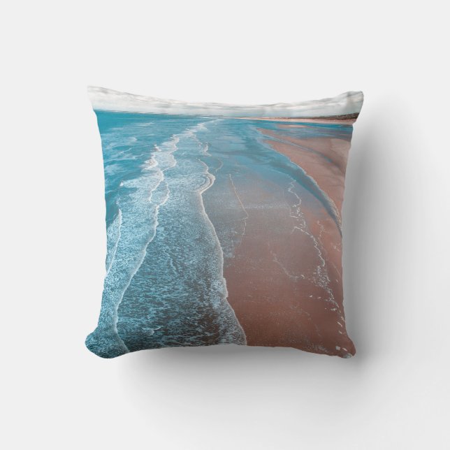 Wunderschöner Strand | Bestes Geschenk für Naturli Kissen (Vorderseite)