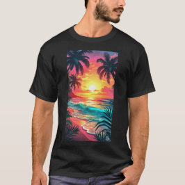 wunderschöner Strandurlaub tropisch T-Shirt