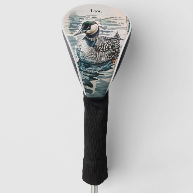 wunderschöner Wasserballon Golf Headcover (Vorderseite)