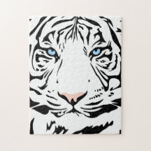 Wunderschöner weißer Tiger| Große Katzen