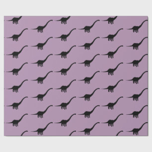 Wunderschönes Barosaurus Dino Dinosaur Muster Geschenkpapier