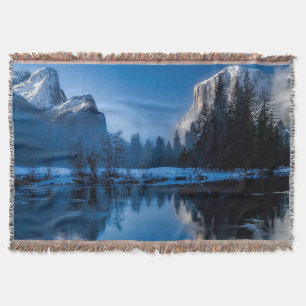Wunderschönes blaues Gelbsteinfeldlandschaft Foto Decke