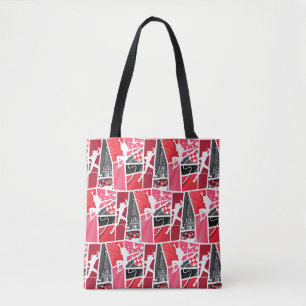 Wunderschönes Comic Ladybug Paris Pattern Tasche