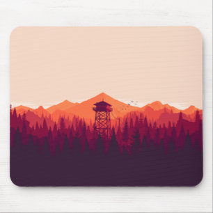 Wunderschönes Design für Mauspad "FireWatch"
