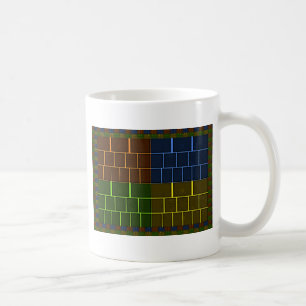 Wunderschönes erstaunliches Regenbogenfarben-Geome Kaffeetasse