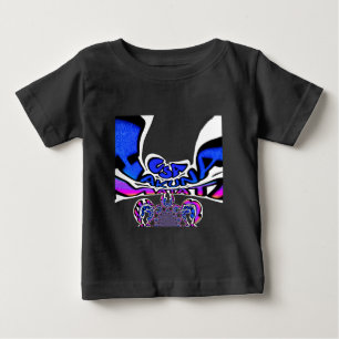 Wunderschönes Erstaunliches USA Spaß Text Kunst Mu Baby T-shirt