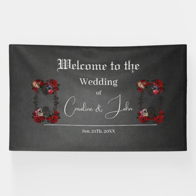 Wunderschönes gotisches Design Banner (Horizontal)