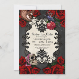 Wunderschönes gotisches Design Save The Date