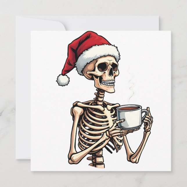 Wunderschönes Halloween Weihnachtsfest Dankeskarte (Vorderseite)
