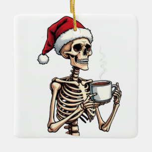 Wunderschönes Halloween Weihnachtsfest Keramikornament