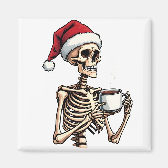 Wunderschönes Halloween Weihnachtsfest Magnet (Vorne)
