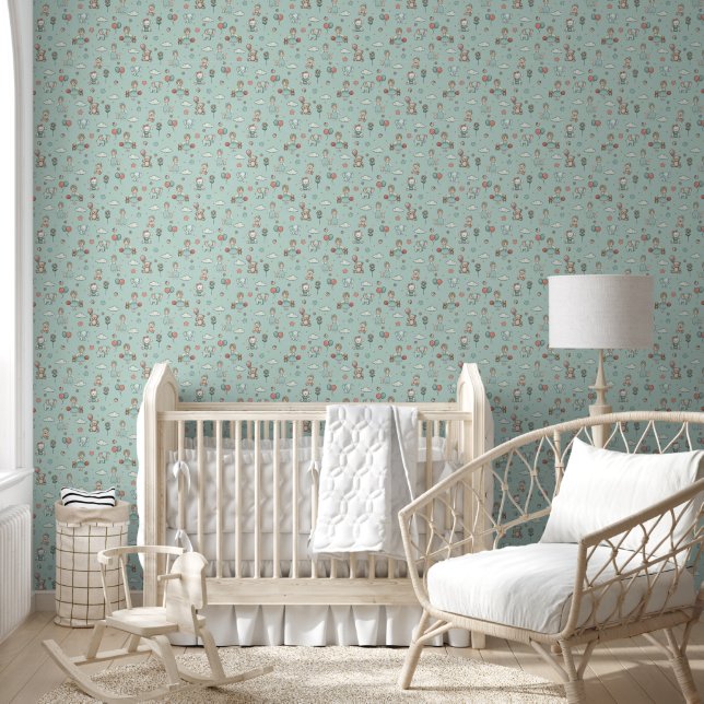 Wunderschönes Kinderzimmer-Tapete Tapete (Kinder)