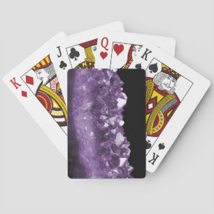 Wunderschönes Kristalldeck beim Kartenspielen Spielkarten
