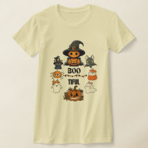 Wunderschönes Retro Halloween-Kostüm- Fun-Boo-T - 