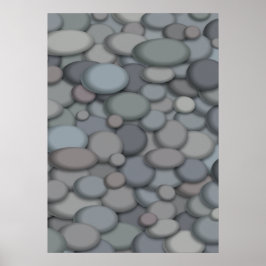 Wunderschönes River Rock Poster Template