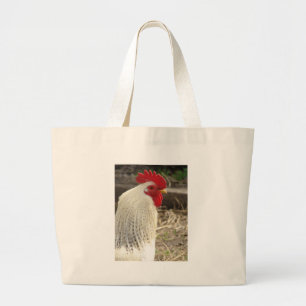 Wunderschönes Rooster Jumbo Stoffbeutel