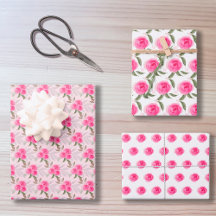 Wunderschönes rosa Roses Watercolor Art Pattern