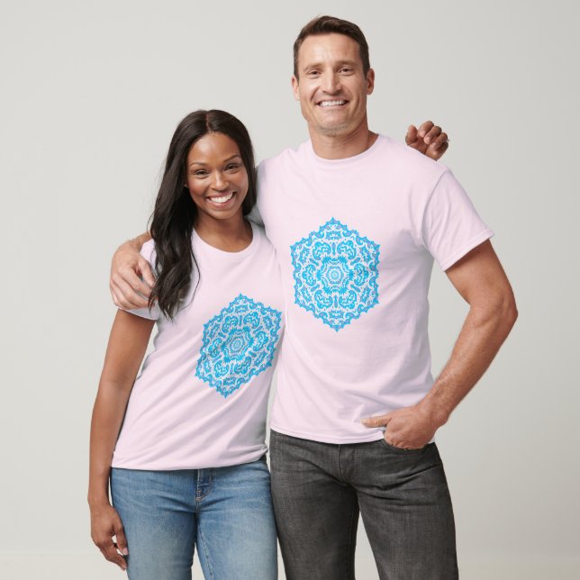 Wunderschönes Shirt der Spitzenschneeflocke (Unisex)