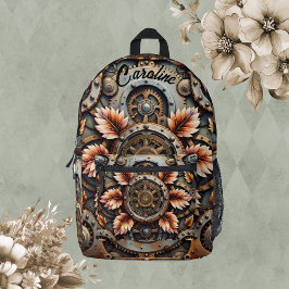 Wunderschönes Steampunkdesign Bedruckter Rucksack