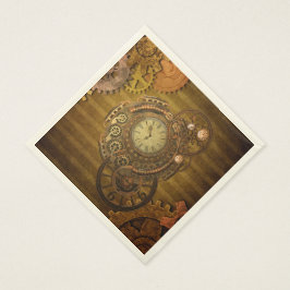 Wunderschönes Steampunkdesign Serviette