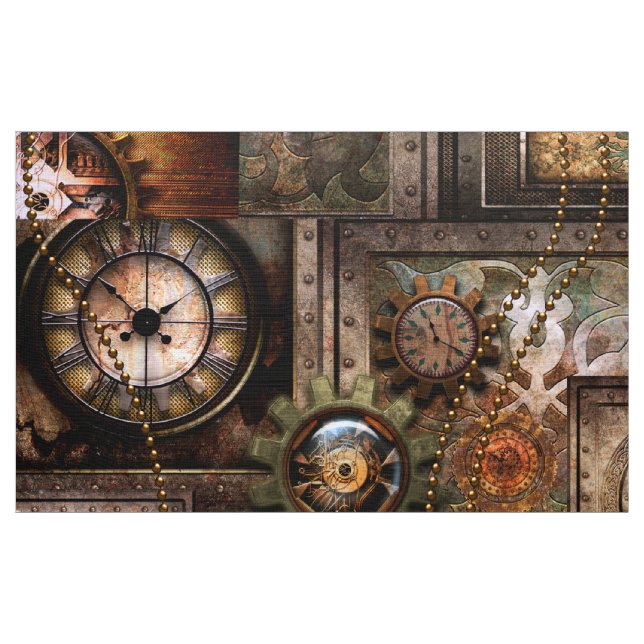 Wunderschönes Steampunkdesign Stoff (Yard (91,4 cm))