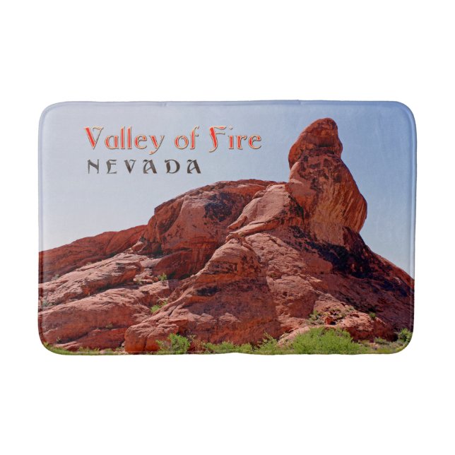 Wunderschönes Tal des Feuers, NV Bath Mat! Badematte (Vorderseite)