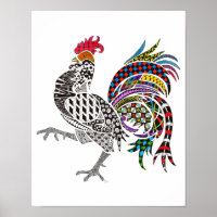 Wunderschönes und farbenfrohes Poster 11"x14"