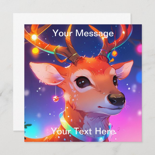 Wunderschönes Weihnachtsglühen (Vorne/Hinten)