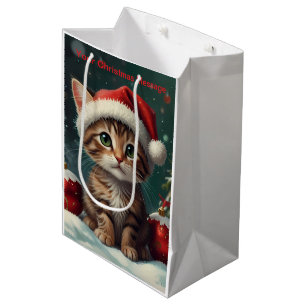 Wunderschönes Weihnachtsglühen Mittlere Geschenktüte