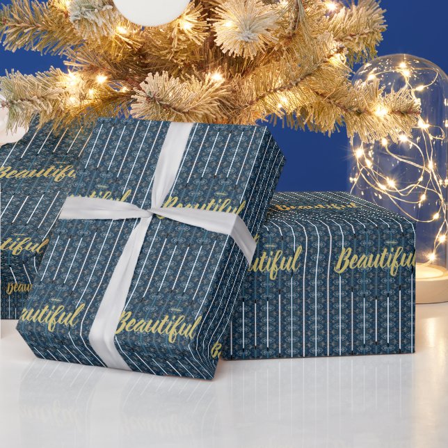 Wunderschönes Wrapping Paper Roll von Poet Adiela  Geschenkpapier (Feiertage)