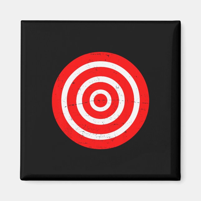 Wunderschotter Zielbullen Augenschnecken Punktetuc Magnet (Vorne)