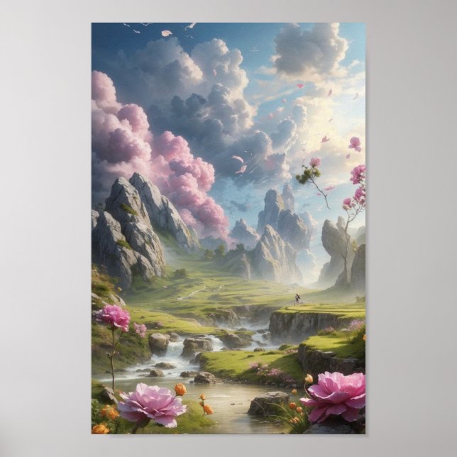 Wundervoll vom japanischen Sakura Cherry Blossom Poster (Vorne)