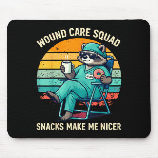Wundpflegekrankenschwester Lustige Snacks Machen N Mousepad